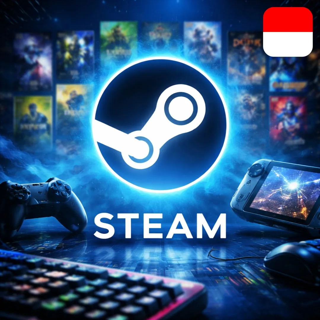 Carte Cadeau Steam IDR Indonésie - FollowTurk