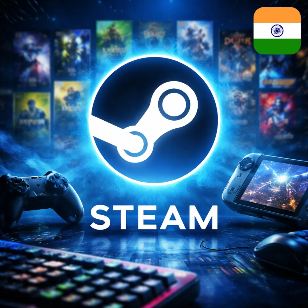 Carte cadeau Steam INR (Inde) - FollowTurk